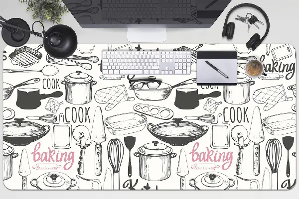 Podloga za pisalno mizo Kitchen motifs