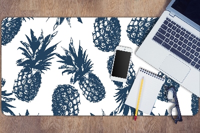Podloga za pisalno mizo Gray pineapples