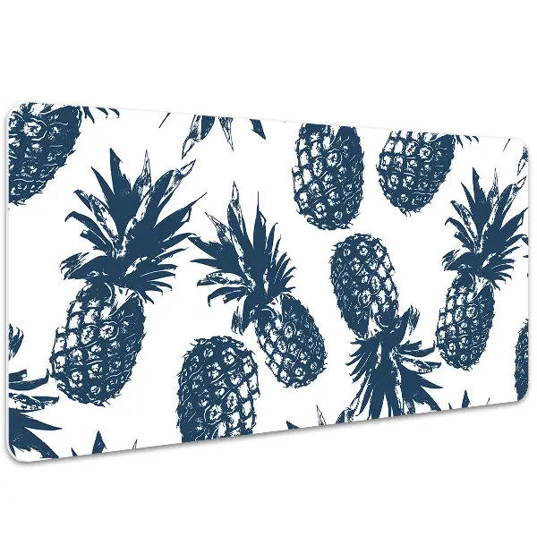 Podloga za pisalno mizo Gray pineapples