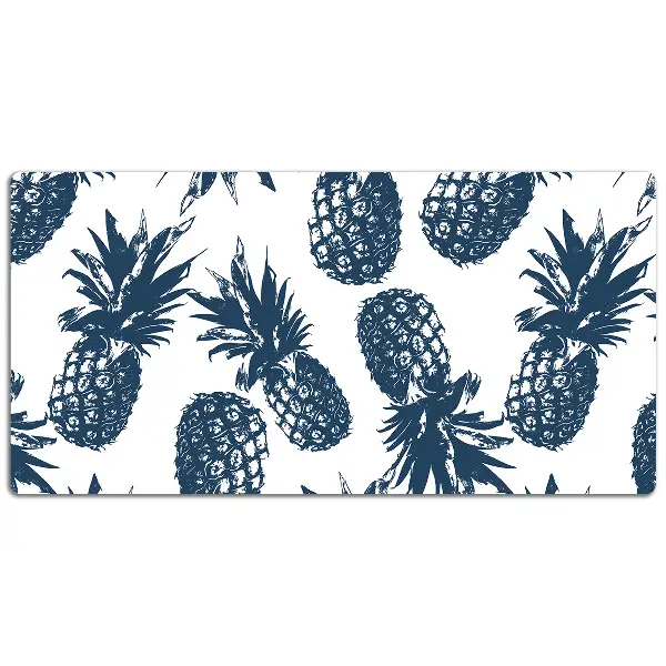 Podloga za pisalno mizo Gray pineapples