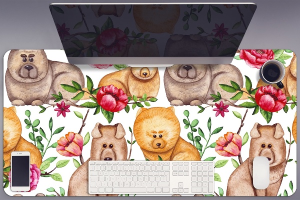 Podloga za mizo Chow chow dogs
