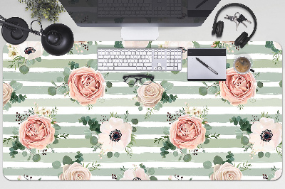 Namizna podloga Striped roses