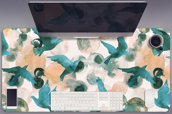 Podloga za mizo Watercolor birds