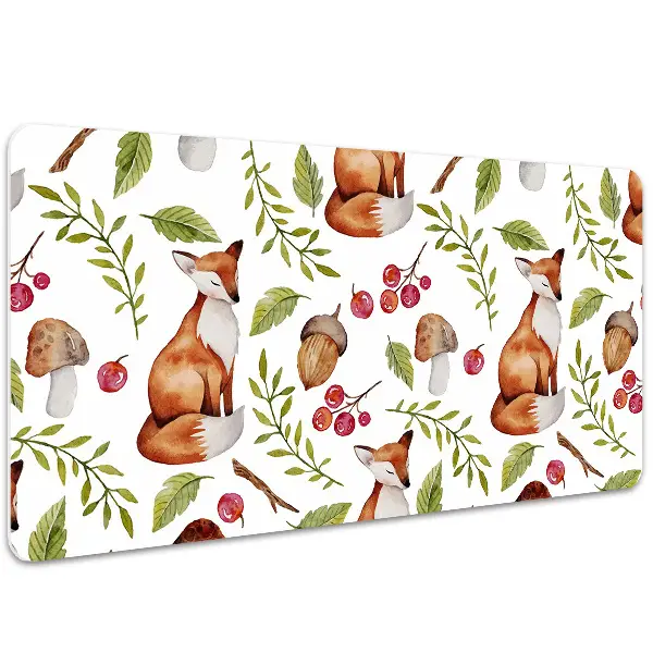 Namizna podloga Fox and forest fruit