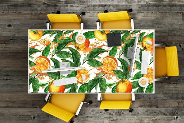 Podloga za pisalno mizo Oranges