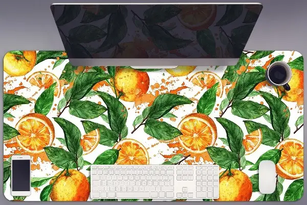 Podloga za pisalno mizo Oranges