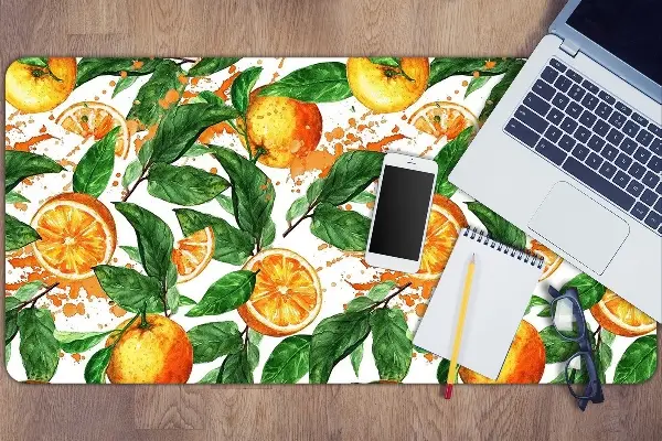 Podloga za pisalno mizo Oranges