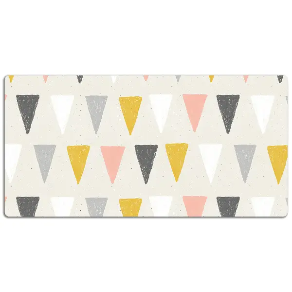 Podloga za pisalno mizo Triangular pattern