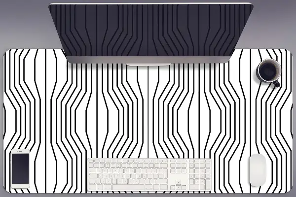 Podloga za pisalno mizo Geometric illusion