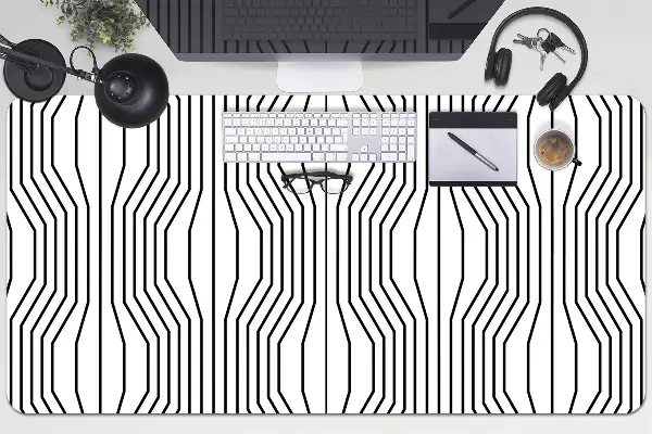 Podloga za pisalno mizo Geometric illusion