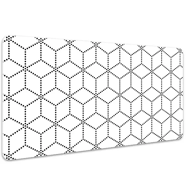 Namizna podloga Gray cubes