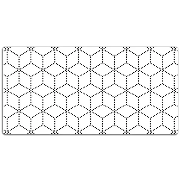 Namizna podloga Gray cubes