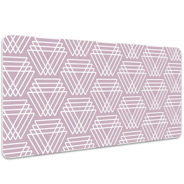 Namizna podloga Pink triangles