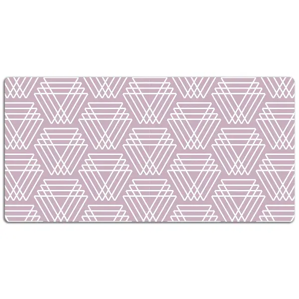 Namizna podloga Pink triangles