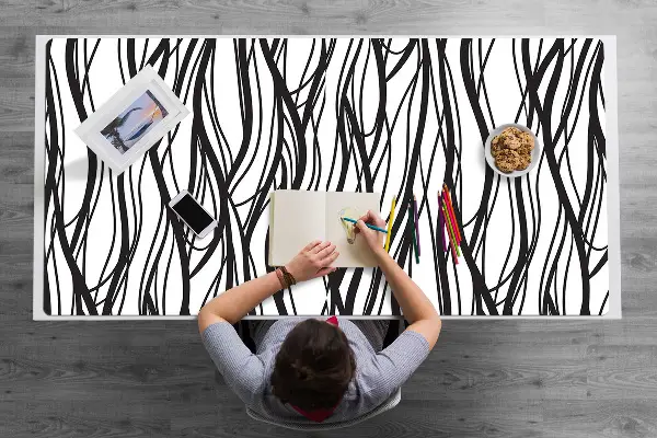 Namizna podloga Wavy lines