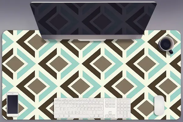 Podloga za pisalno mizo Retro pattern