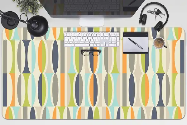 Podloga za pisalno mizo Retro pattern