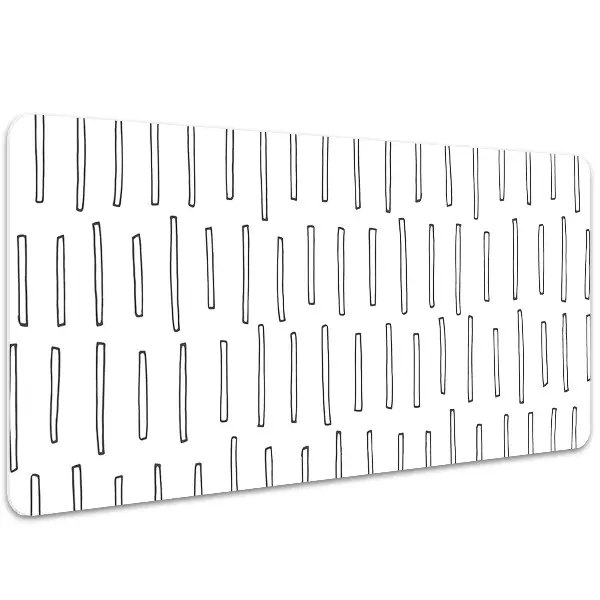 Podloga za pisalno mizo Drawn lines