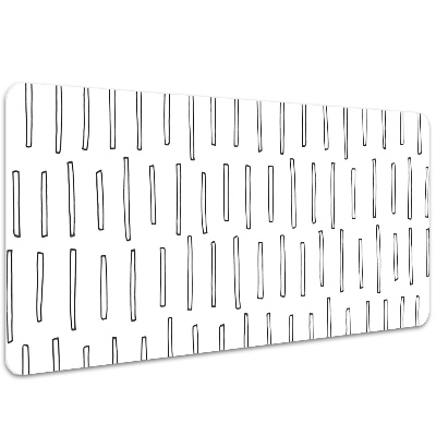 Podloga za pisalno mizo Drawn lines