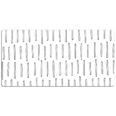 Podloga za pisalno mizo Drawn lines