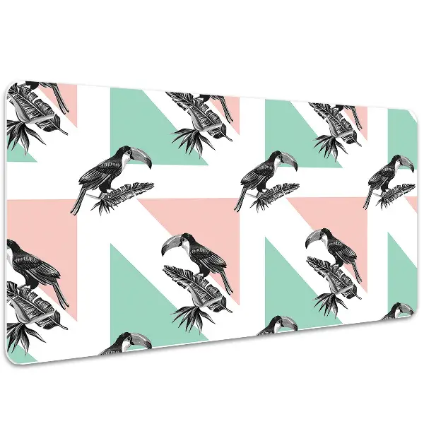 Podloga za mizo Toucan with triangles