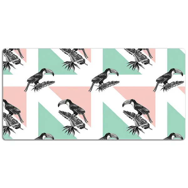 Podloga za mizo Toucan with triangles