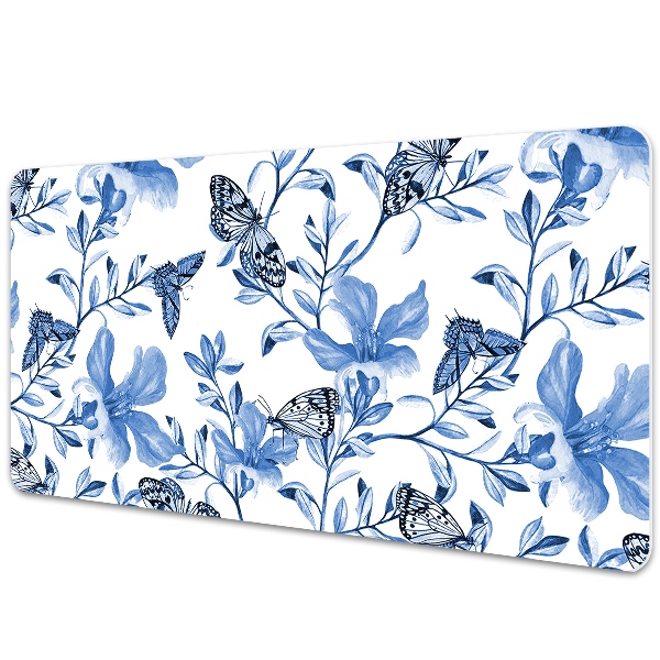 Namizna podloga Blue flowers