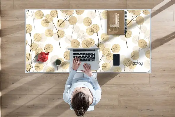 Podloga za pisalno mizo Branches with leaves