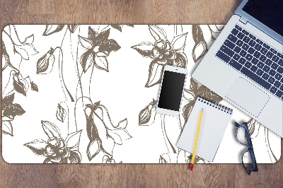 Podloga za pisalno mizo Flower drawing
