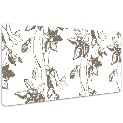 Podloga za pisalno mizo Flower drawing