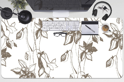 Podloga za pisalno mizo Flower drawing