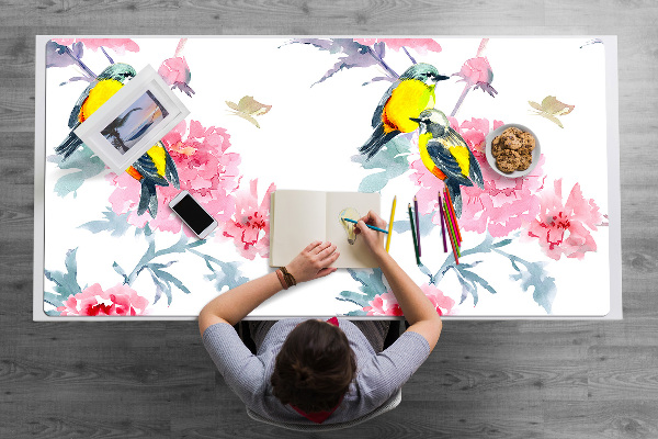 Namizna podloga Birds and flowers