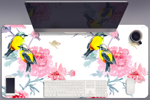Namizna podloga Birds and flowers