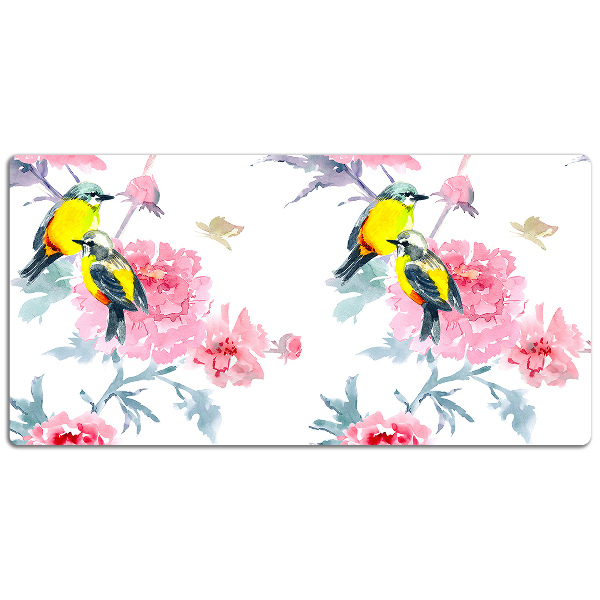 Namizna podloga Birds and flowers