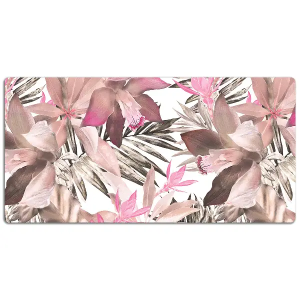 Podloga za pisalno mizo Tropical pink