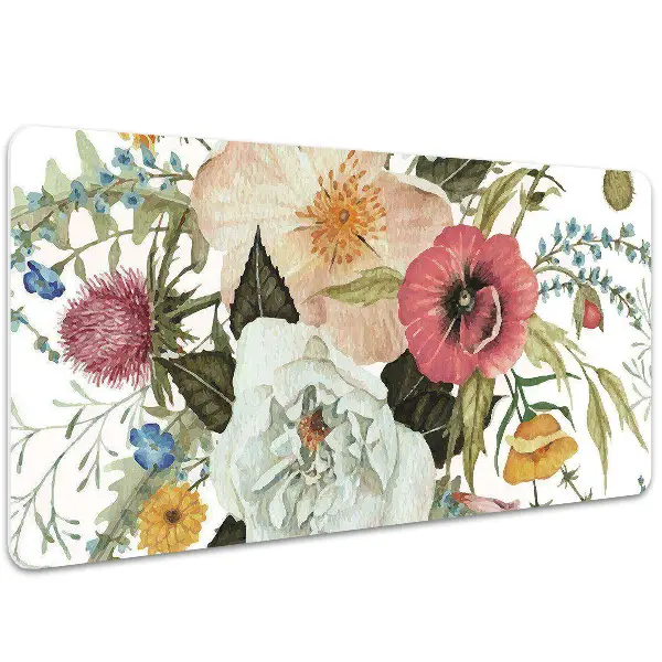 Podloga za pisalno mizo Field bouquet