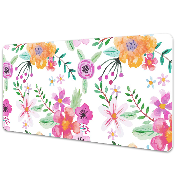 Podloga za pisalno mizo Flower drawing