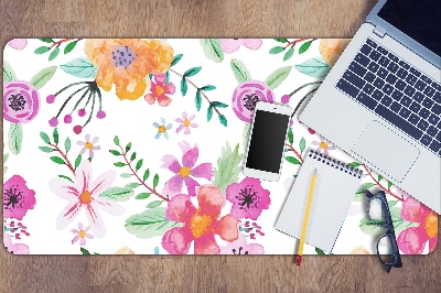 Podloga za pisalno mizo Flower drawing
