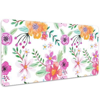 Podloga za pisalno mizo Flower drawing