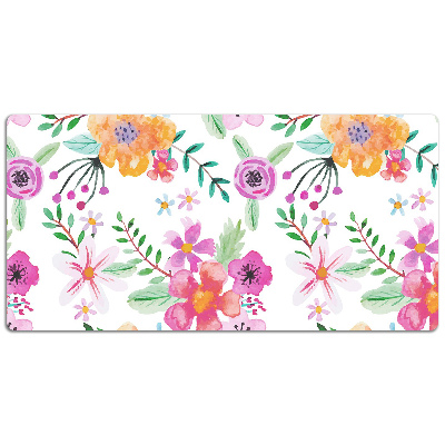 Podloga za pisalno mizo Flower drawing