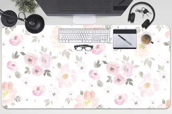 Namizna podloga Watercolor flowers