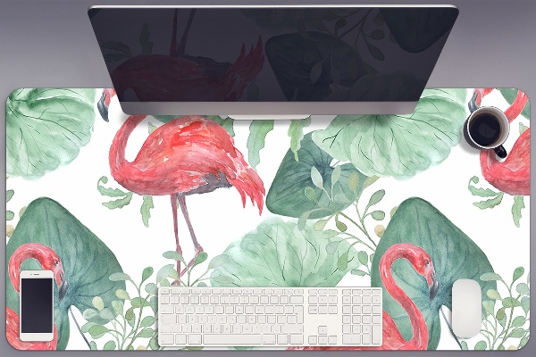 Namizna podloga Exotic flamingos