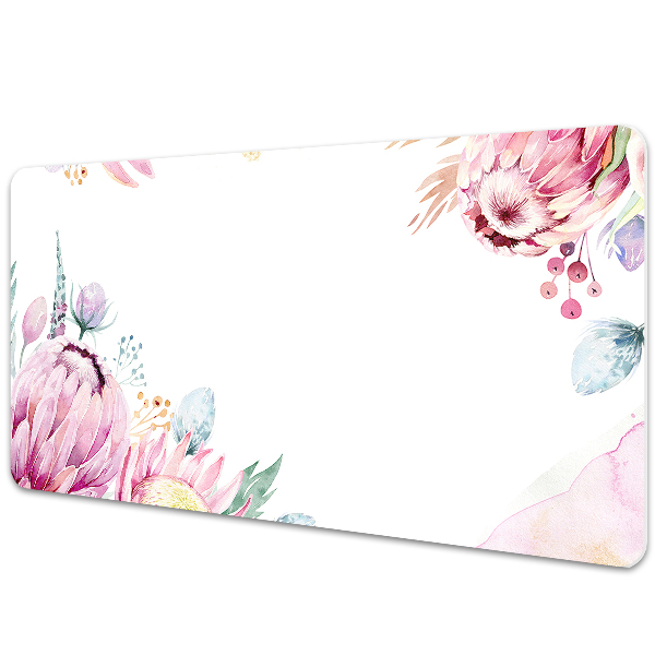 Podloga za pisalno mizo Floral frame