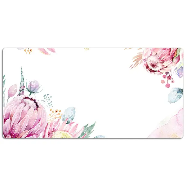 Podloga za pisalno mizo Floral frame