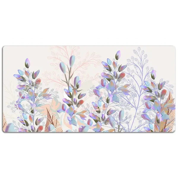Namizna podloga Pastel leaves