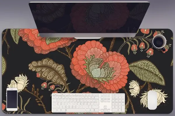 Namizna podloga Retro flowers