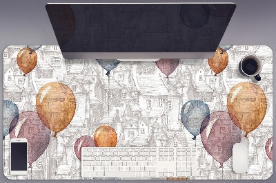 Namizna podloga Balloons and houses