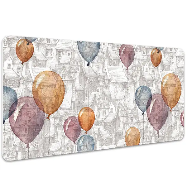 Namizna podloga Balloons and houses