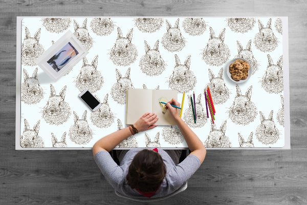 Namizna podloga Sketched rabbits