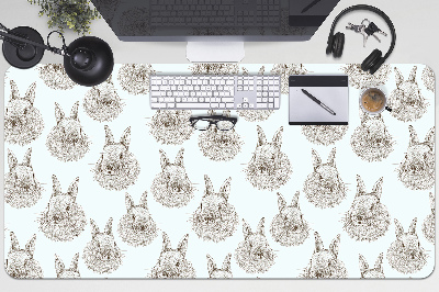 Namizna podloga Sketched rabbits